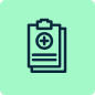 medical patient clipboard icon