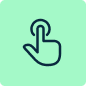 finger press icon